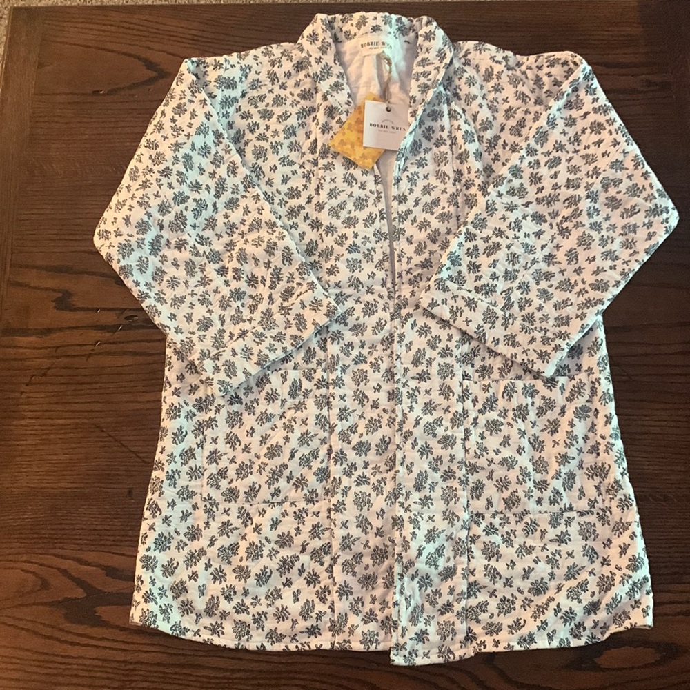 Medium Bobbie wren floral cotton jacket.